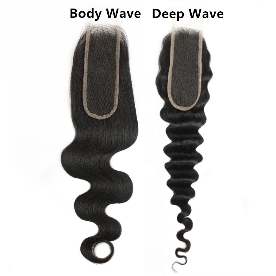 HD Lace 2x6 Lace Closures Straight Yaki Kinky Body Wave Deep Wave Loose Wave Jerry Curly Afro Kinky Curly